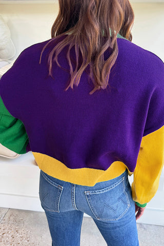 Festive Lettered Sweater