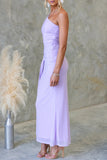 Asymmetric Cut-Out Maxi Dress