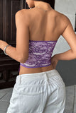 Lace Button-Front Camisole