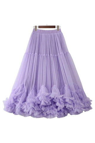 Layered Tulle Skirt