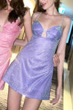 Spaghetti Strap Mini Dress