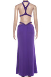 Elegant Cutout Evening Dress