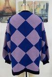 Geometric Patterned Cardigan
