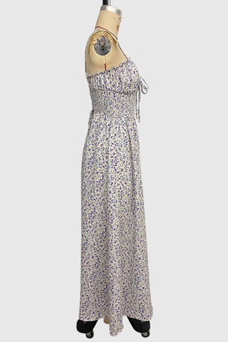 Spaghetti Strap Floral Midi Dress