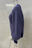 Textured Knit Pattern Sweater