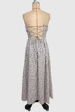 Spaghetti Strap Floral Midi Dress
