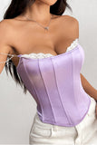 Elegant Lace-Trim Camisole Top