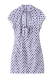 Bow-Tie Cutout Evening Dress