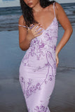 Floral Print Vacation Dress