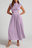 Elegant Backless Maxi Dress