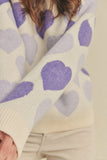 Heart Patterned Cozy Sweater