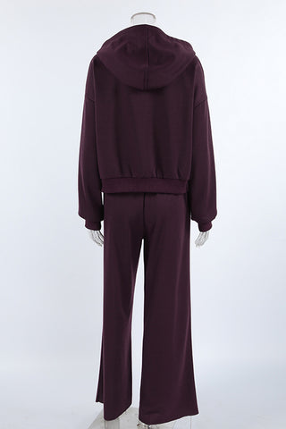 Stylish Wide-Leg Pants Set