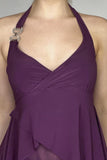 Asymmetric Halter Layered Cami