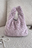 Trendy Leopard Print Bag Charm