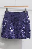 Sequin Mini Skirt