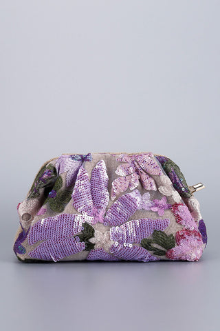 Floral Clutch Accessory