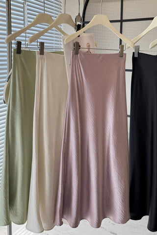 Elegant Midi Mermaid Skirt