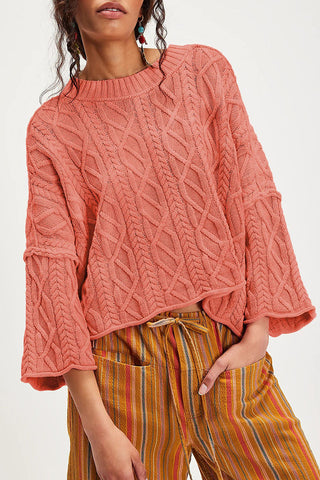 Cable-Knit Sweater