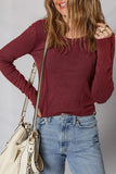 Casual Long-Sleeve Top