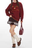 Apple Patch Sweater