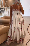 Floral Casual Maxi Dress