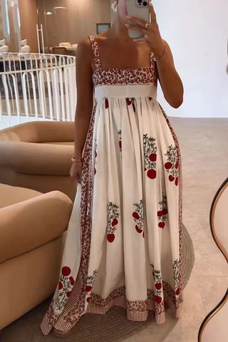 Floral Casual Maxi Dress