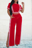 Striped Sporty Pants Set