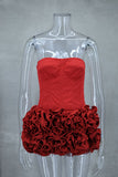 Strapless Bustier Top Set