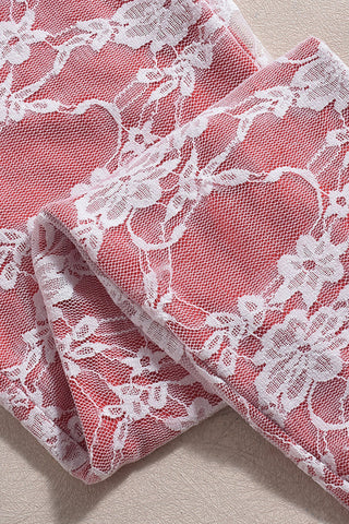 Lace Cutout Bodycon Jumpsuit