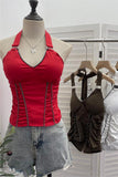 Strappy Halter-Neck Camisole