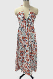 Halter Neck Maxi Dress
