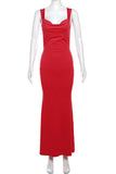 Elegant Sleeveless Evening Gown