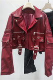 Cropped Belted Pocket Jacket