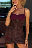 Elegant Strappy Evening Dress