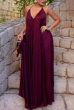 Strappy Backless Maxi Dress