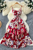 Floral Tiered Casual Dress
