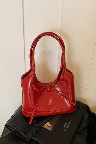 Stylish Bow Accent Handbag