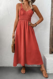 Sleeveless Maxi Casual Dress