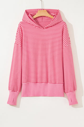 Striped Oversized Hoodie