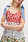 Vibrant Patchwork Sundress