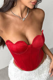 Strapless Corset Top