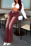 High-Waist Modern Flare Jeans