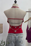 Chic Ring-Detail Tank Top