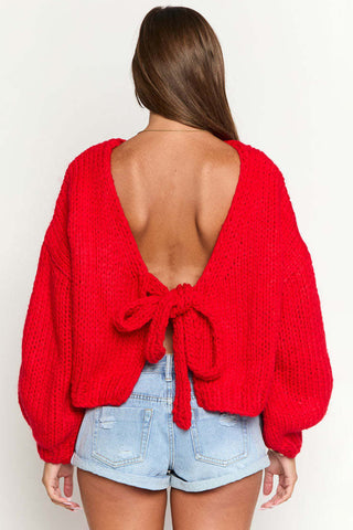 Stylish Tie-Front Cardigan