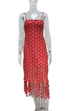 Circle Accented Maxi Dress