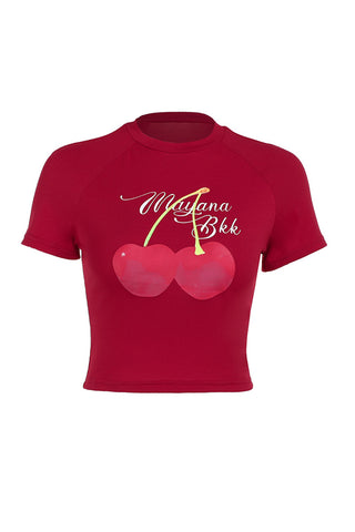 Cropped Graphic Tee