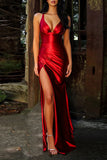 Elegant Strappy Evening Dress