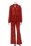 Chic Lace Pants Set