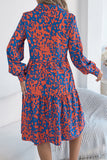 Long Sleeve Dress with Bold Printed Style