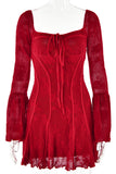 Lace Detail Casual Dress